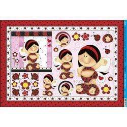 papel decoup. Litoarte pd 615 mariquita top 49x34cm LITOARTE CENTROARTESANO