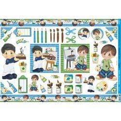 Papel decoupage litoarte 49x34,3 niño artista LITOARTE CENTROARTESANO