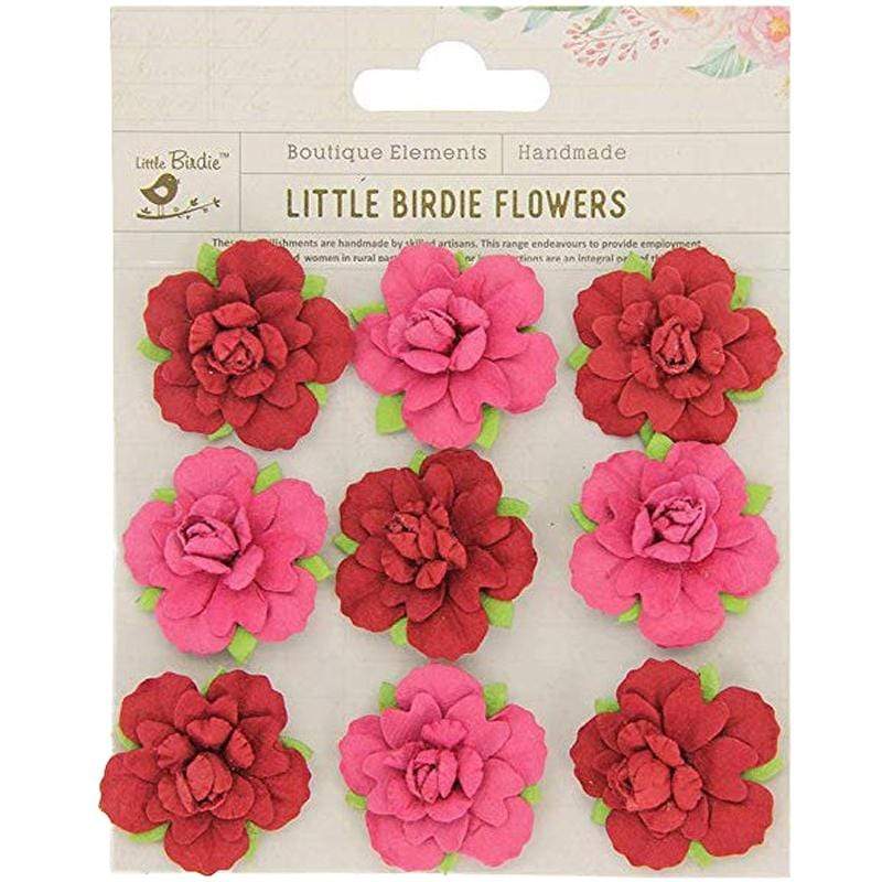 Flores de papel hechas a mano Vinci Candy mix LITTLE BIRDIE CENTROARTESANO