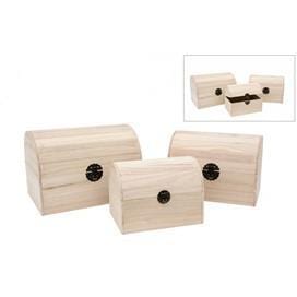 LG baul de madera 24,4x18x17cm 87835p