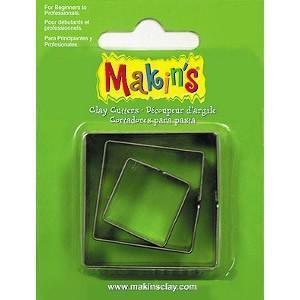 Makin's set 3 cortadores cuadrado MAKINS CENTROARTESANO