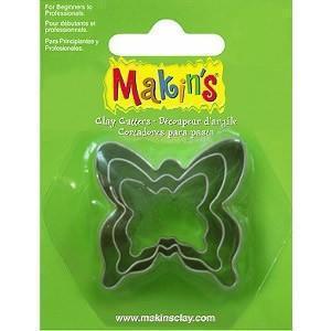 Makin's set 3 cortadores  mariposa MAKINS CENTROARTESANO