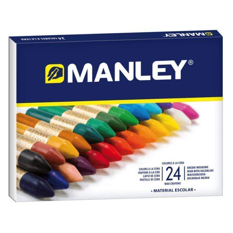 Caja de ceras manley 24 MANLEY Oferta CENTROARTESANO