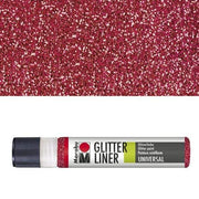 Marabu gliter liner 25ml 538 rubi MARABU CENTROARTESANO