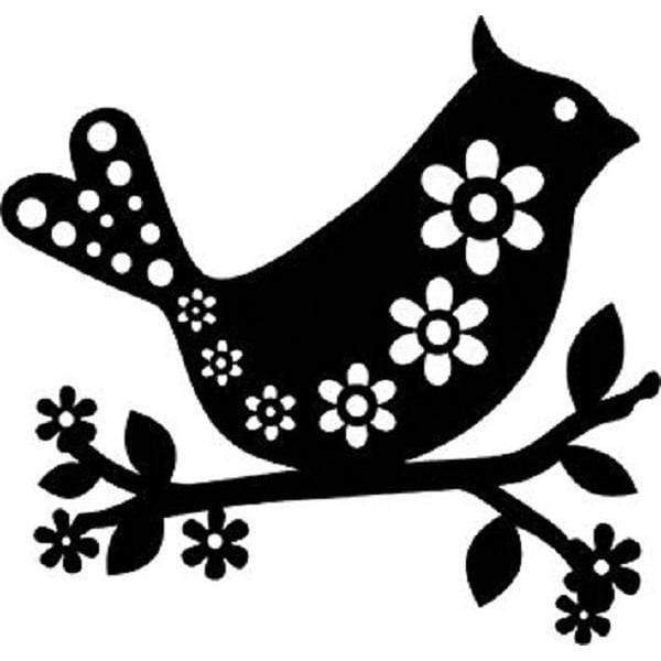 Marabu plantilla 15x15 028700009 brid with flowers MARABU CENTROARTESANO