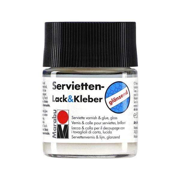 Marabu servietten lock & kleber 50ml glass MARABU CENTROARTESANO
