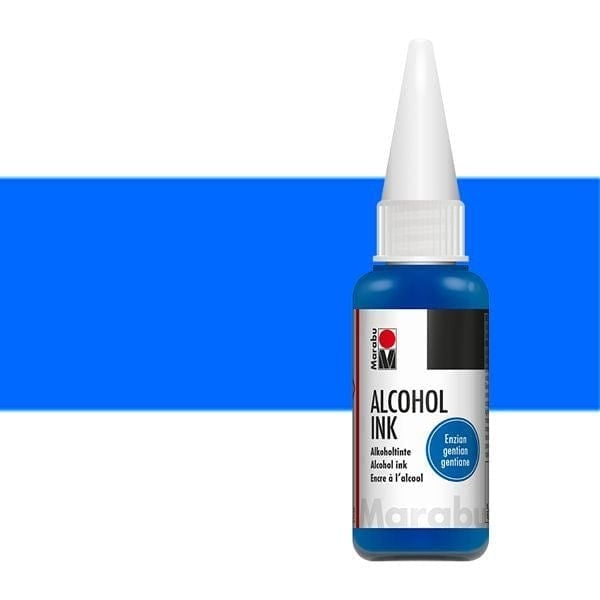 Marabu Tinta al alcohol 20ml 057 Azul Encian MARABU CENTROARTESANO