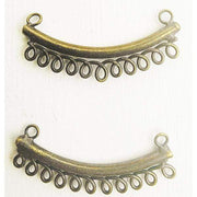 Cuenta de filigrana colgador con baños 2 unidades MENONI CENTROARTESANO