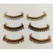 Cuenta de filigrana colgador con baños 2 unidades MENONI CENTROARTESANO