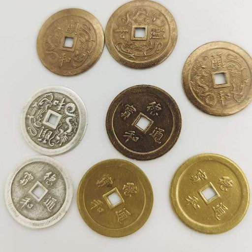 Cuenta moneda china  dos unidades MENONI CENTROARTESANO