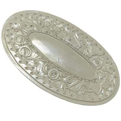 Metal formas placa ovalada 18x10cm botones y lazos METALFORMA CENTROARTESANO