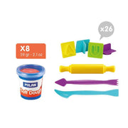 Kit de pasta blanda a base de trigo con herramientas Alfabeto MILAN CENTROARTESANO