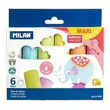 Milan colored chalk 6ud Maxi