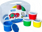 Pintura dedos Milan 6 colores 100ml MILAN CENTROARTESANO