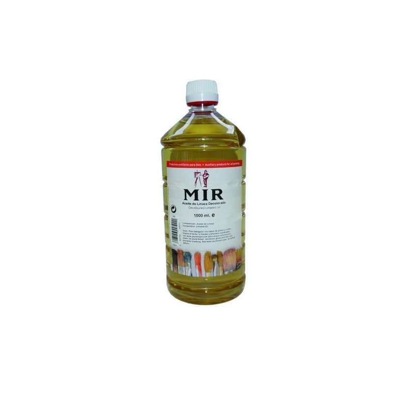 Mir aceite de linaza decolorado 1000ml MIR Oferta CENTROARTESANO