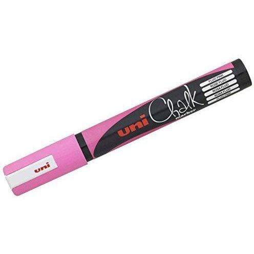 Rotulador uni chalk 5M rosa MITSUBISHI CENTROARTESANO