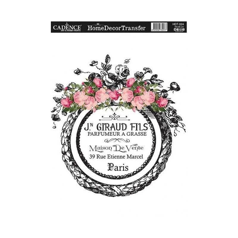 Cadence Transfer Home Decor HDT-024 Pefumeria MONTEJO CENTROARTESANO