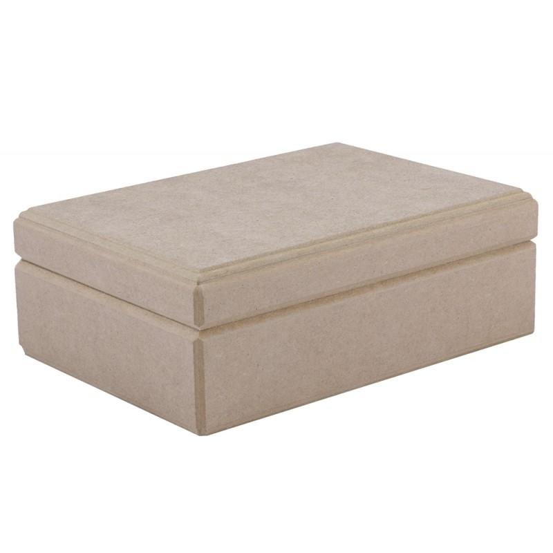 Caja de DM rectangular 25x16x7cm 650045 MONTEJO CENTROARTESANO