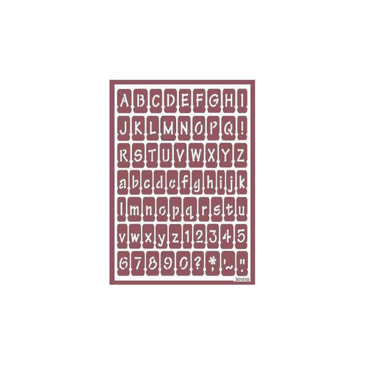 LM plantilla estarcir adhesiva reutilizable (acido) 96024700 Motivos florales MONTEJO CENTROARTESANO