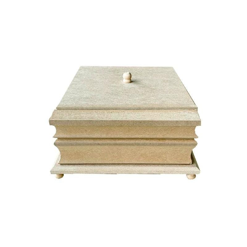 Montejo Caja de DM cuadrada 22x22x12cm 650097 MONTEJO CENTROARTESANO