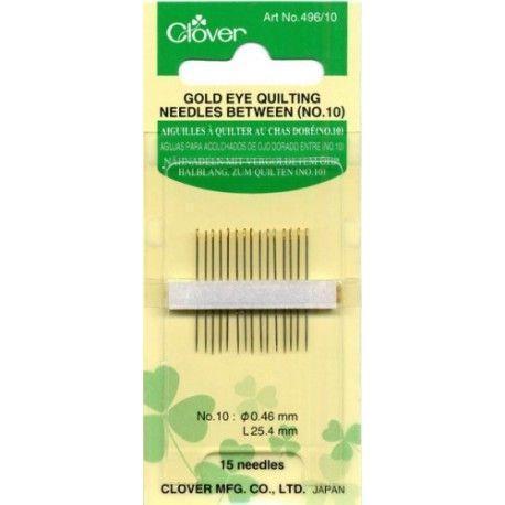 Agujas cortas acolchar patchwork n║10 N/A CENTROARTESANO