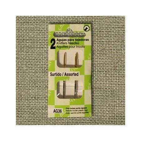 Agujas cortas para alcolchar n║5/10 N/A CENTROARTESANO