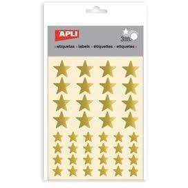 alpi gomets estrellas oro/plata 120ud N/A CENTROARTESANO