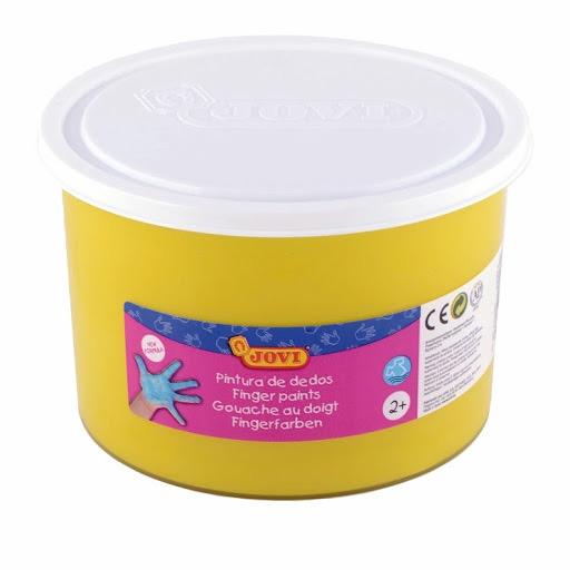 pintura dedos Jovi 500ml N/A amarillo CENTROARTESANO