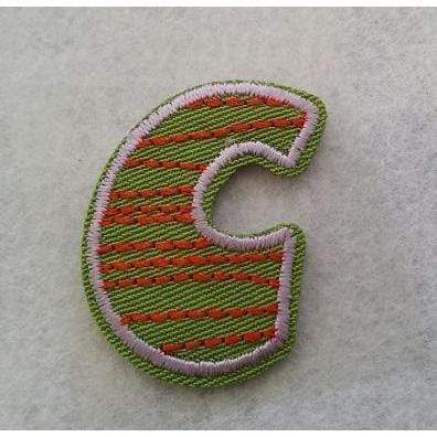 Apliques termoadhesivos letra C N/A CENTROARTESANO