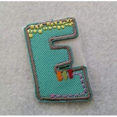Apliques termoadhesivos letra E N/A CENTROARTESANO