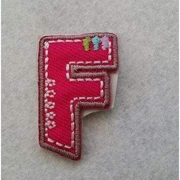 Apliques termoadhesivos letra F N/A CENTROARTESANO