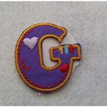 Apliques termoadhesivos letra G N/A CENTROARTESANO