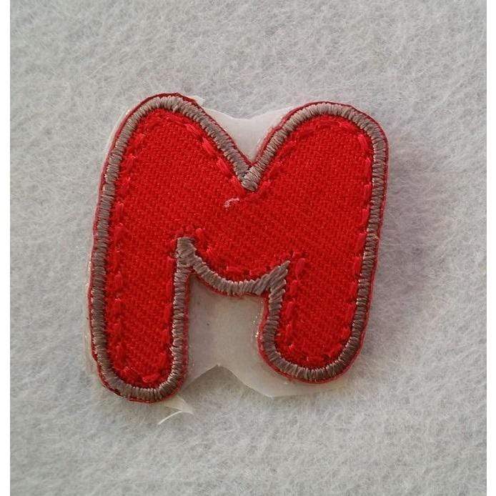 Apliques termoadhesivos letra M N/A CENTROARTESANO