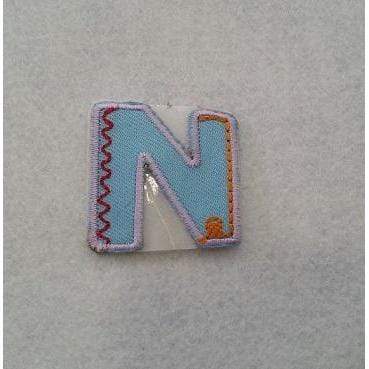 Apliques termoadhesivos letra N N/A CENTROARTESANO