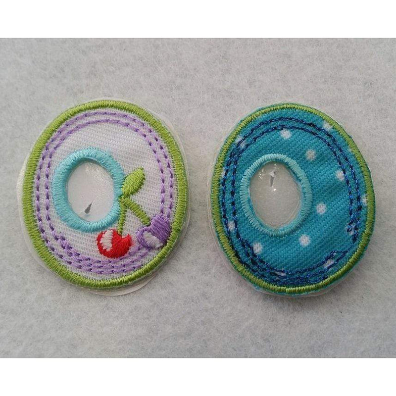 Apliques termoadhesivos letra O N/A CENTROARTESANO