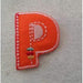 Apliques termoadhesivos letra P N/A CENTROARTESANO