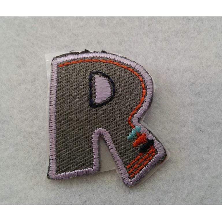 Apliques termoadhesivos letra R N/A CENTROARTESANO