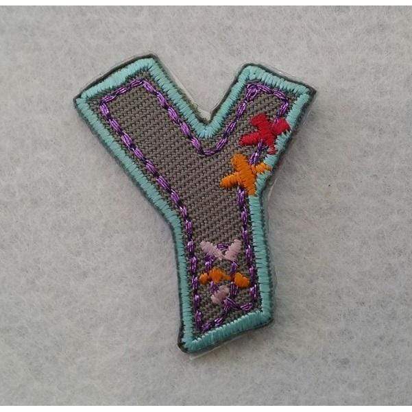 Apliques termoadhesivos letra Y N/A CENTROARTESANO