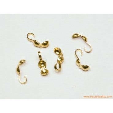 Bead tip botton clan (tapaduno dorado gr) N/A CENTROARTESANO