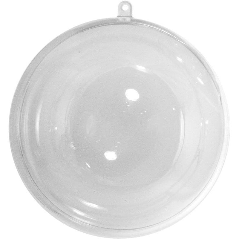 Bola metacrilato cristal 070mm dos partes 2240207 N/A CENTROARTESANO