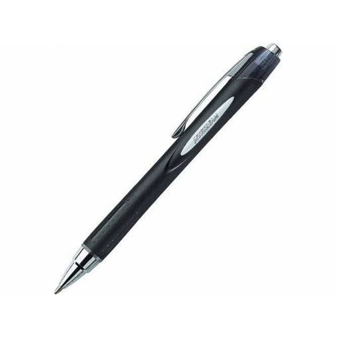 Retractable jetstream ballpoint pen 1.0mm black