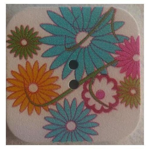 Boton madera cuadrado 40mm enredaderas N/A CENTROARTESANO