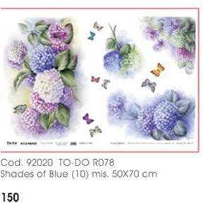 Carta di riso 50x70 to.do r078 N/A CENTROARTESANO