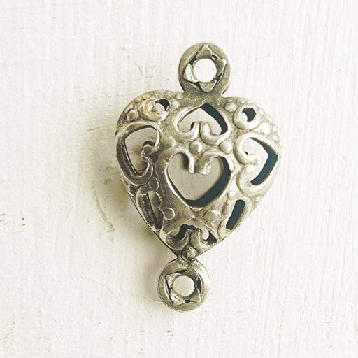 Corazon filigrana plata vieja N/A CENTROARTESANO