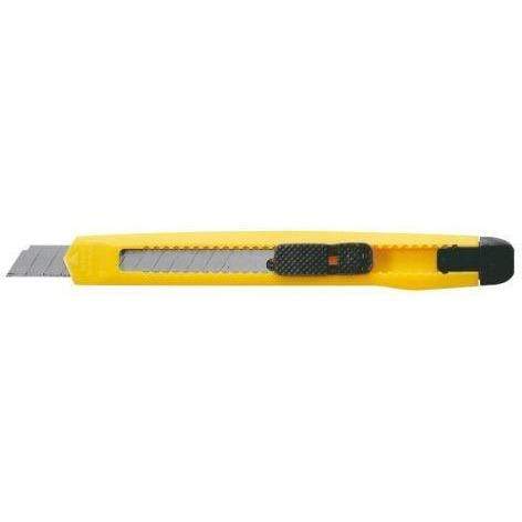 Cutter mango plastico cuchilla 9mm N/A CENTROARTESANO