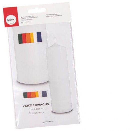 Hoja de cera 20x6,5 colores surtidos N/A CENTROARTESANO