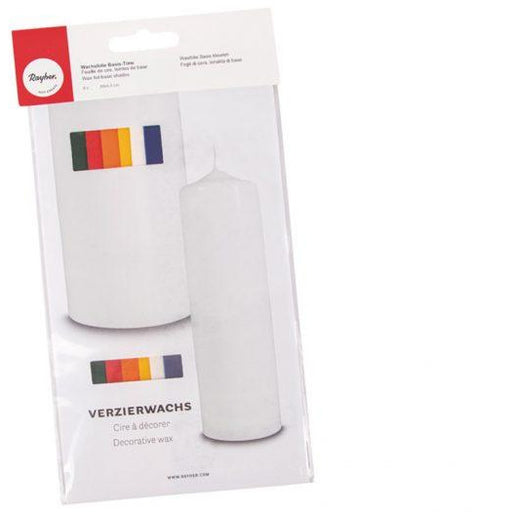 Hoja de cera 20x6,5 colores surtidos N/A CENTROARTESANO