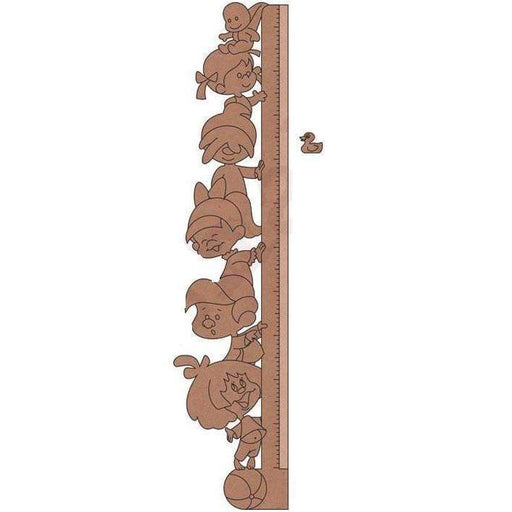 Kashaky medidor infantil 115x26 familia telerin N/A CENTROARTESANO