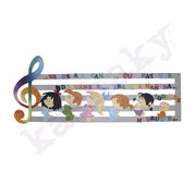 Kashaky pentagrama 100x40 + CANCION + FAMILIA TELERIN N/A CENTROARTESANO