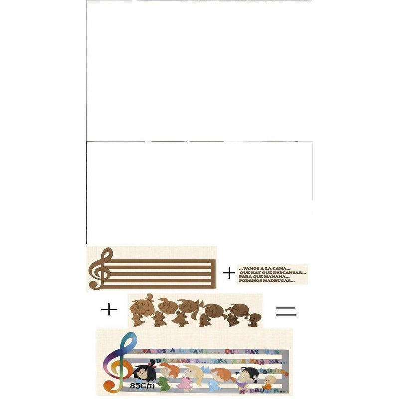 Kashaky pentagrama 100x40 + CANCION + FAMILIA TELERIN N/A CENTROARTESANO